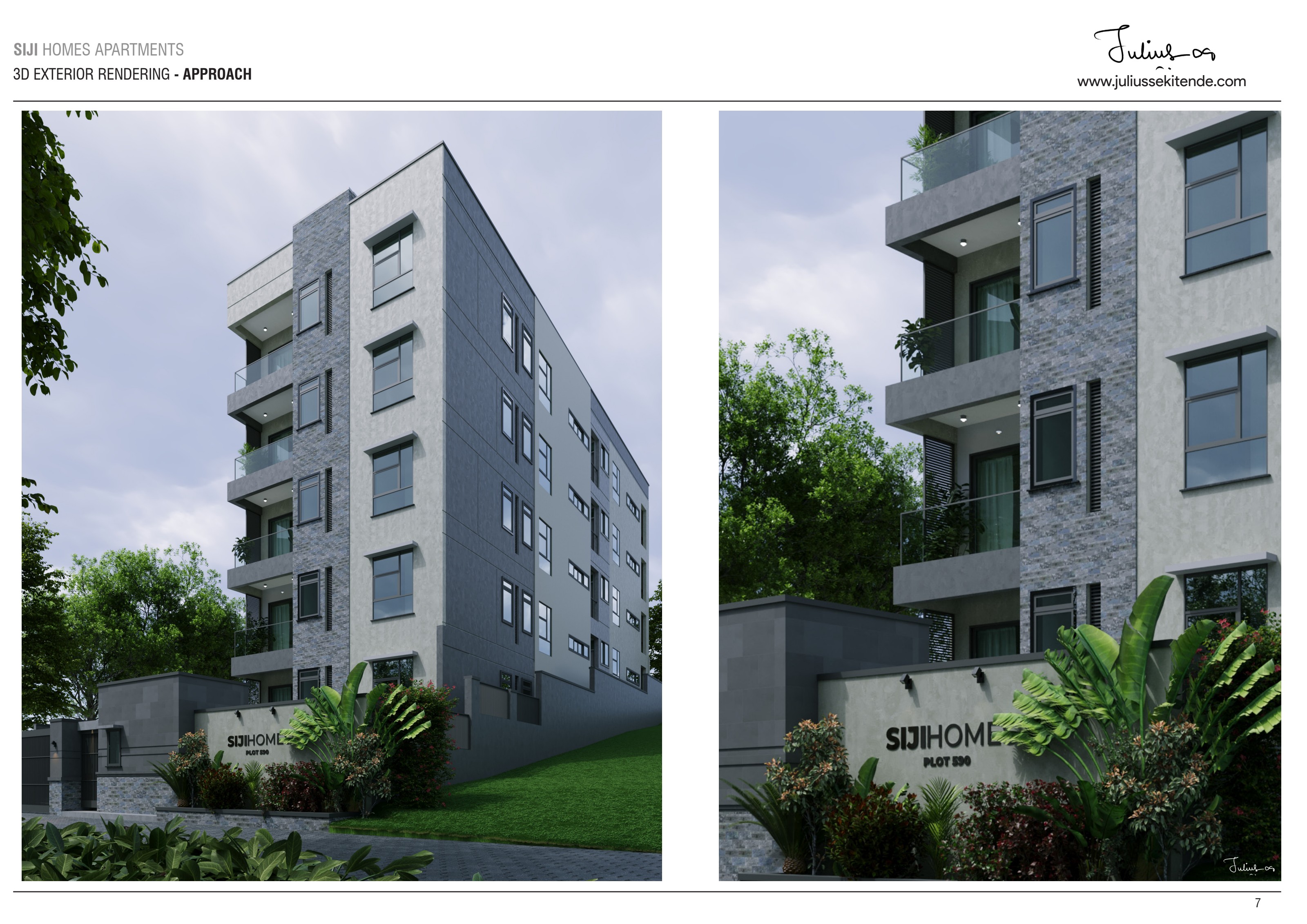 Siji Homes Apartments — Approach
